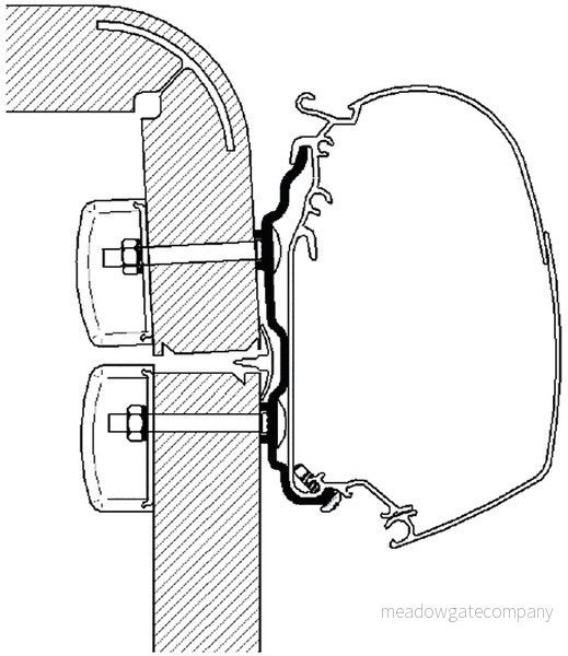 Adapter f. Hymer 2016 – 3,50m 316336