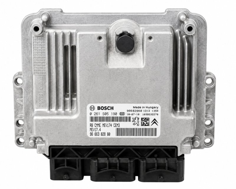 Řídící jednotka MED / MEV17.4 PEUGEOT 9666382080 9666320880 BOSCH 0261S05190