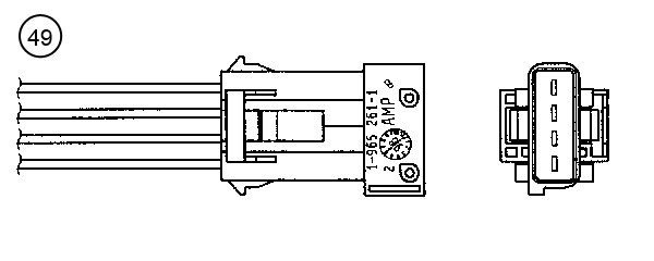 Lambda sonda NGK OZA659-EE99 Lambda sonda NGK OZA659-EE99