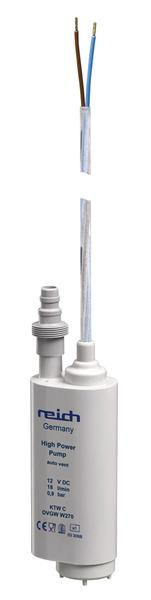 Čerpadlo ponorné 12V výkon 18 l/min tlak 0,9 bar průměr 45 mm s převlečnou maticí na hadici pro karavany a obytné vozy 309919 Čerpadlo ponorné 12V výkon 18 l/min tlak 0,9 bar průměr 45 mm s převlečnou maticí na hadici pro karavany a obytné vozy 309919