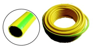 Hadice zahradní 3/4″ 25m žlutozelená, černá duše 704547