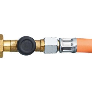 Hadice plynová vysokotlaká s pojistkou proti přetržení délka 450 mm připojení G.1 pro Itálii, Řecko a další země 305359 Hadice plynová vysokotlaká s pojistkou proti přetržení délka 450 mm připojení G.1 pro Itálii, Řecko a další země 305359