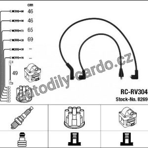 Sada kabelů pro zapalování NGK RC-RV304 Sada kabelů pro zapalování NGK RC-RV304