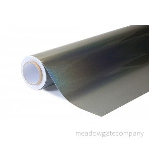 Chromovaná laserová šedá polepová fólie 152x500cm – interiér/exteriér ILF04-050