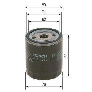 Olejový filtr BOSCH 0451103272 Olejový filtr BOSCH 0451103272