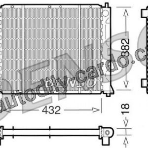 Chladič motoru DENSO (DE DRM24004) Chladič motoru DENSO (DE DRM24004)