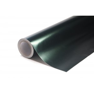 Metalická perlová tmavá zelená polepová fólie 152x100cm - interiér/exteriér DM-011A-010