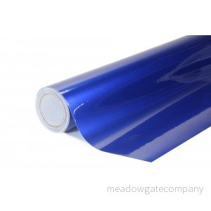 Lesklá kovová tmavě modrá polepová fólie 152x100cm - interiér/exteriér GMP11-010