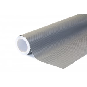 Vzorek – Exkluzivní 4D Karbonová tmavá šedá polepová fólie 10x20cm – interiér/exteriér 4D02-vz