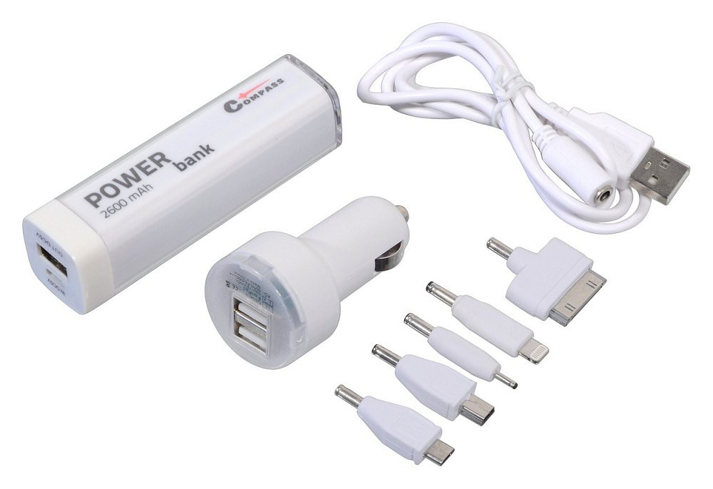 Nabíječka telefonu 12V 2,1A powerbank 2600mA 632601