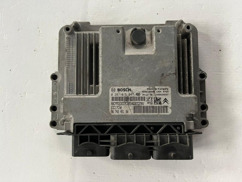 Řídící jednotka EDC17C10 BOSCH 0281015847 CITROËN 9674245180