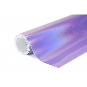 Chromovaná laserová fialová polepová fólie 152x100cm – interiér/exteriér ILF10-010