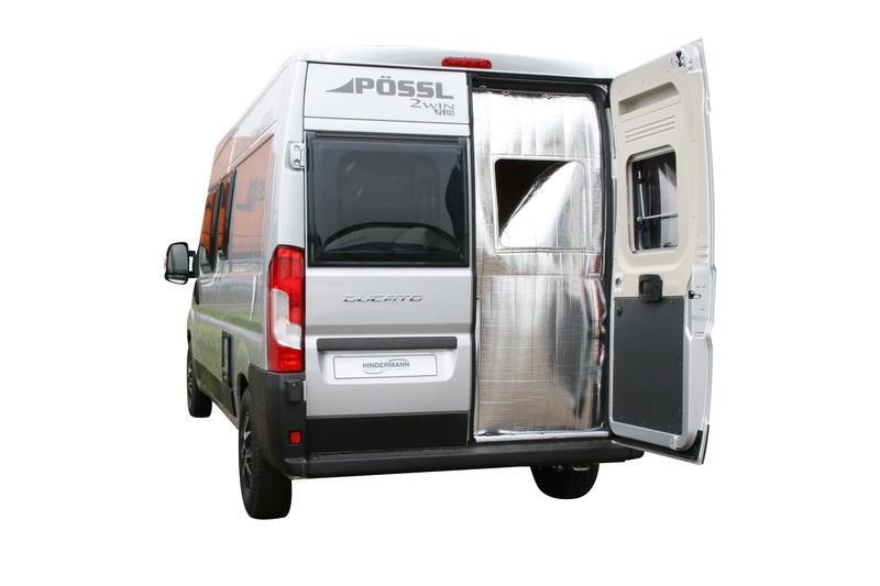 Izolace zadních dveří s okenním výřezem pro Fiat Ducato H2 (1dílná) 304850