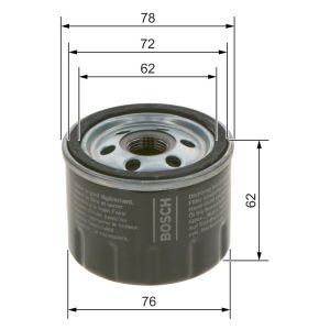 BO F026407279 Olejový filtr BOSCH BO F026407279 Olejový filtr BOSCH