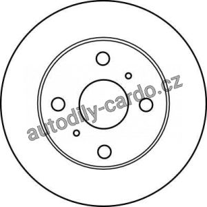 Brzdový kotouč TRW DF4113 – TOYOTA STARLET Brzdový kotouč TRW DF4113 – TOYOTA STARLET